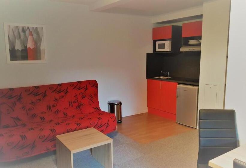 Апартаменты 1 Спальня, Kosy Appart Hôtel Le Champ De Mars Reims