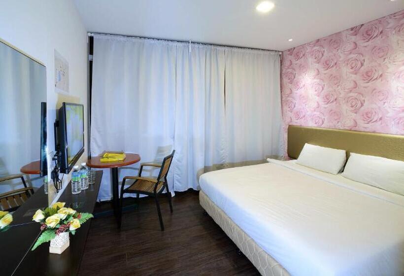 Номер Deluxe Кровать Кинг, Casa Hotel Near Klia 1