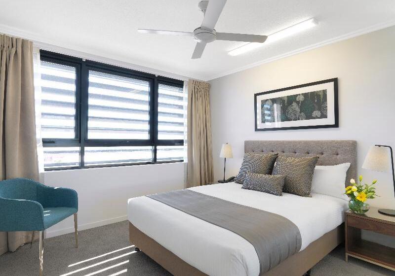 침실 2개 아파트, Oaks Mackay Carlyle Suites