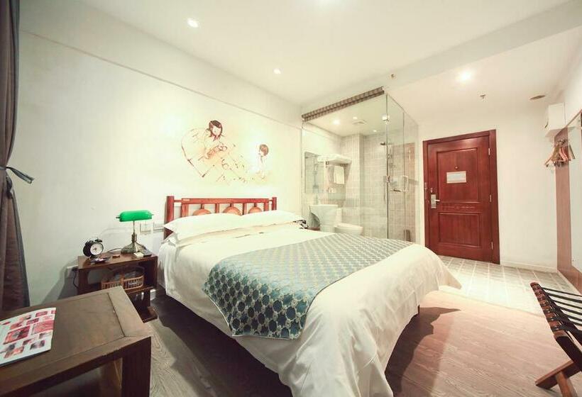 이코노미 룸, Time Traveller Hotel  Near Beijing Yonghe Lama Temple, Ghost Street, Beihai Park, Jingshan Park, Dru