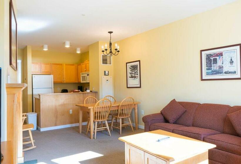 Апартаменты 1 Спальня, Long Trail House Condominiums At Stratton Mountain Resort