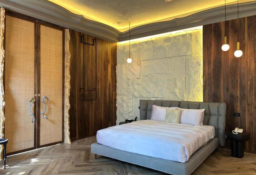 اتاق استاندارد با چشم‌انداز استخر, Mulan Motel Taipei