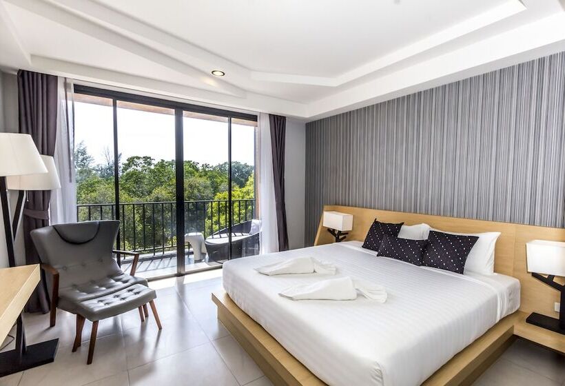 발코니 디럭스 룸, Apple A Day Resort Krabi, Ao Nang Beach   Sha Extra Plus