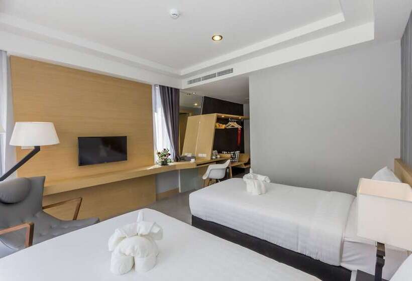 발코니 디럭스 룸, Apple A Day Resort Krabi, Ao Nang Beach   Sha Extra Plus