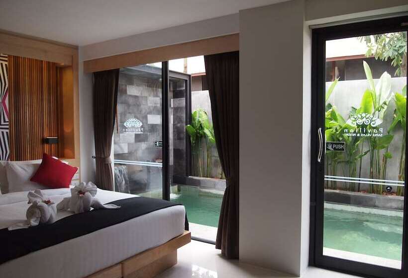 Вилла 2 Спальни, Pavilion Pool Residence Samui   Sha Extra Plus