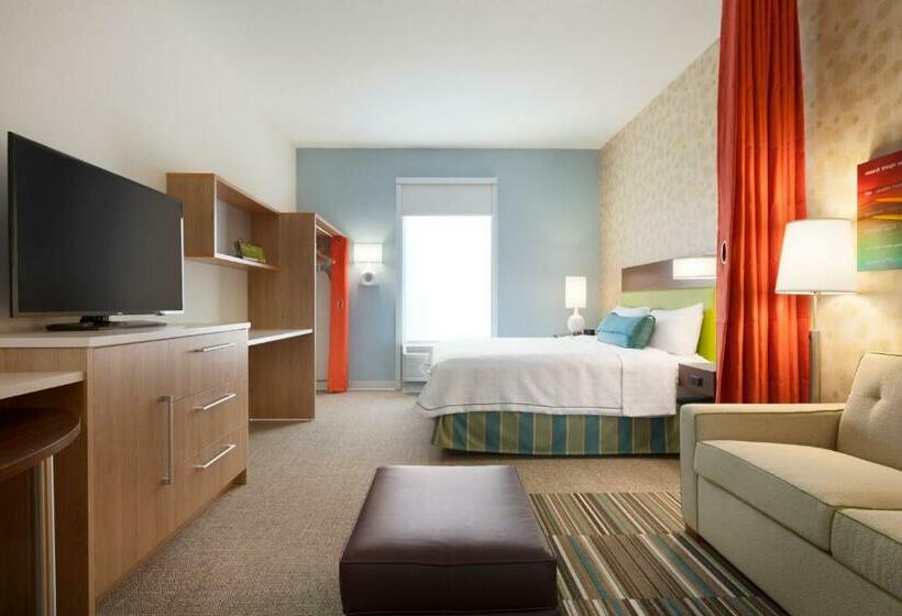 Люкс Deluxe Кровать Кинг, Home2 Suites By Hilton Durham Chapel Hill