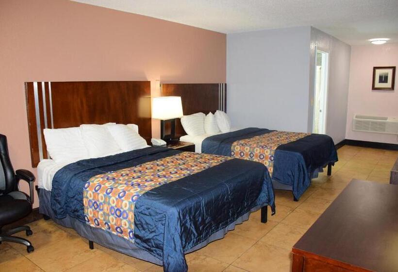 חדר סטנדרט שתי מיטות זוגיות, Flamingo Motel
