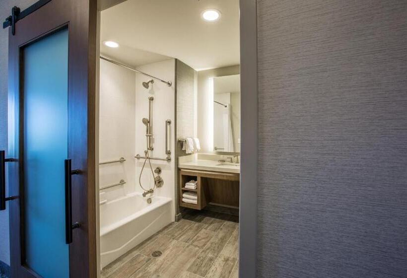 Номер Стандарт Кровать Кинг Адаптированный для Инвалидов, Holiday Inn Portland West   Hillsboro, An Ihg