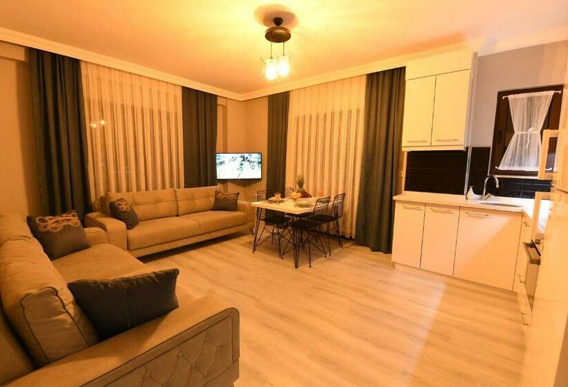 آپارتمان 1 خوابه, Bahçe Apart