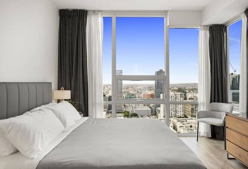 带2个卧室的套房, Level Los Angeles   Downtown South Olive
