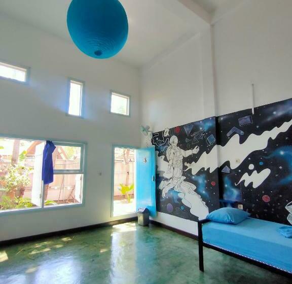 공동 객실, Gili Beach Bum Hostel
