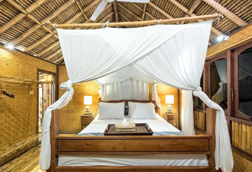 1침실 빌라 정원 전망, Aashaya Jasri Resort