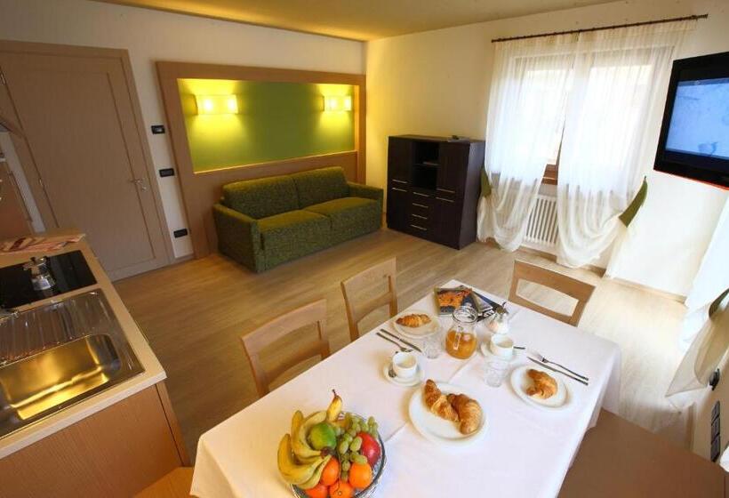 Апартаменты Superior 1 Спальня, Residence Al Lago