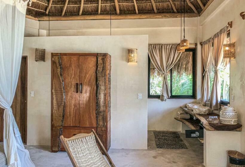 キングサイズベッドのスイートルーム, Diamante K   Inside Tulum National Park