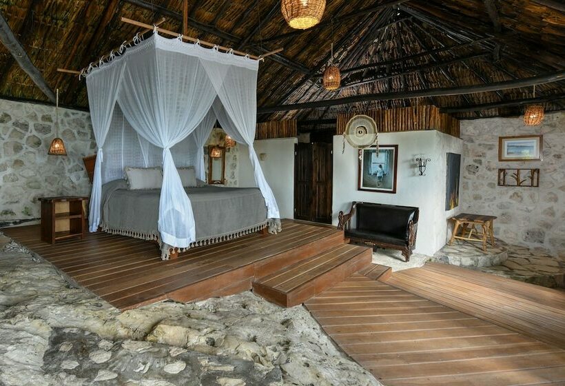キングサイズベッドのスイートルーム, Diamante K   Inside Tulum National Park