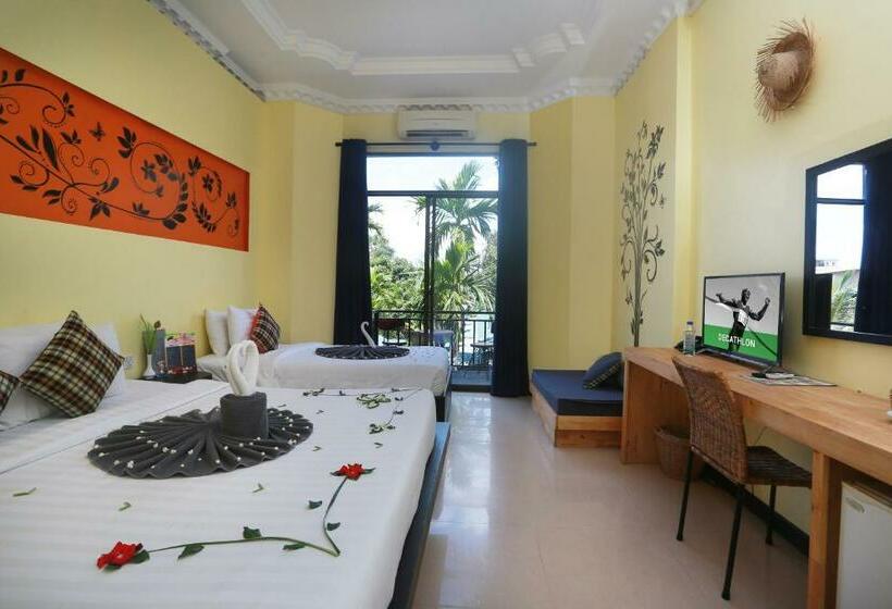 デラックスファミリールーム, Central Indochine D Angkor