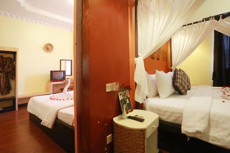 コネクティングルーム（家族用）。, Central Indochine D Angkor