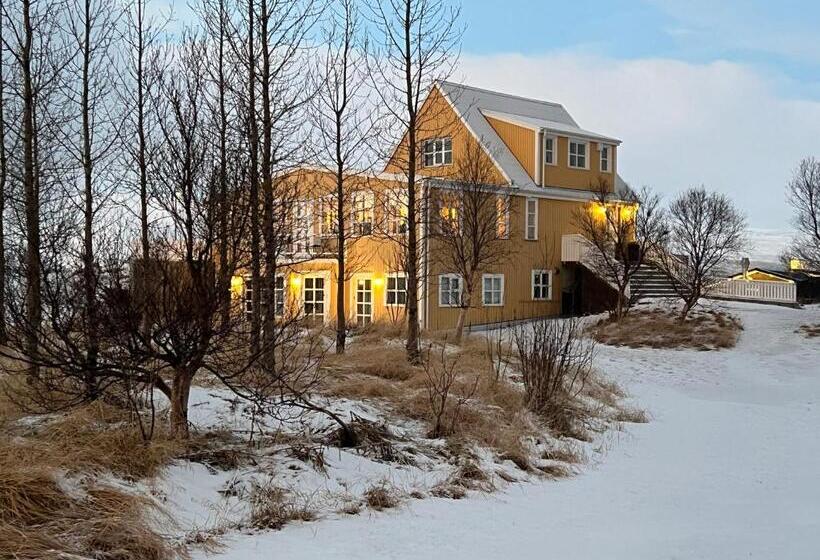 اتاق استاندارد با چشم‌انداز باغ, Hótel Goðafoss Fosshóll