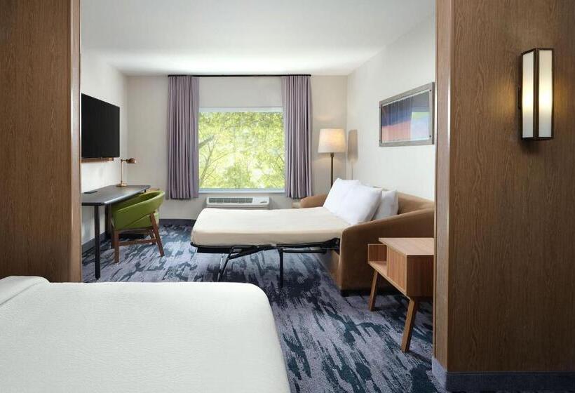 Люкс Кровать Кинг, Fairfield Inn & Suites By Marriott Fort Lauderdale Northwest