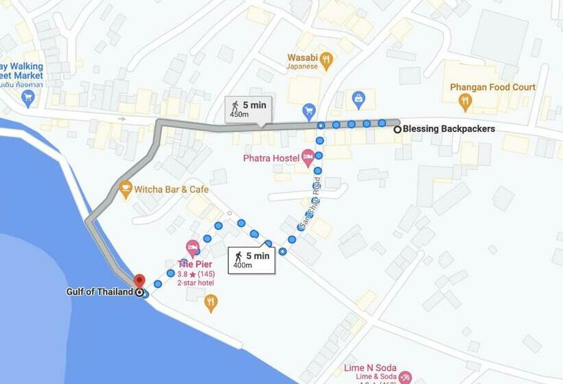 Кровать в Общей Комнате, Blessings Home & Café
