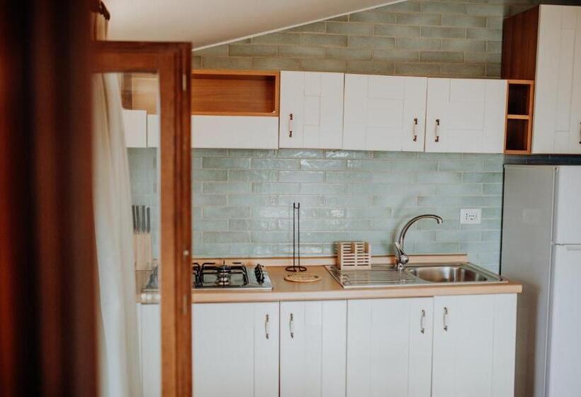 Апартаменты 1 Спальня Вид на Море, Residenza Golfo Degli Ulivi
