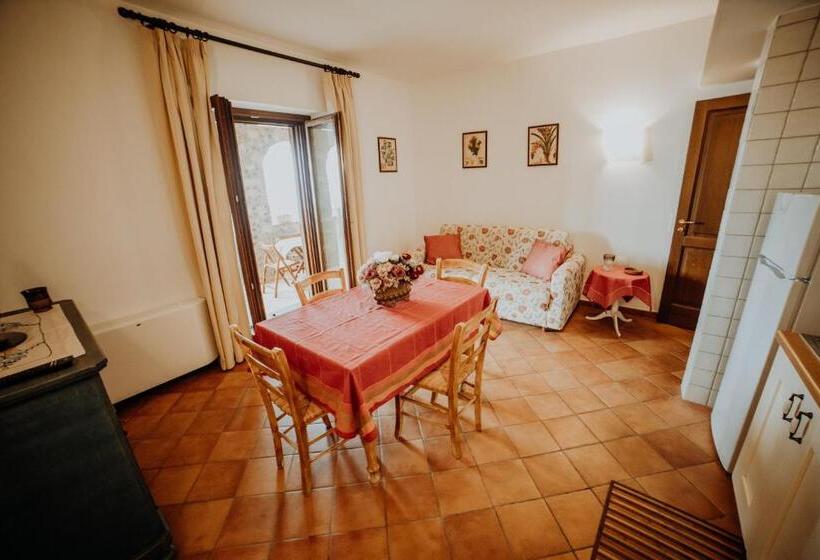 Апартаменты 1 Спальня с Террасой, Residenza Golfo Degli Ulivi