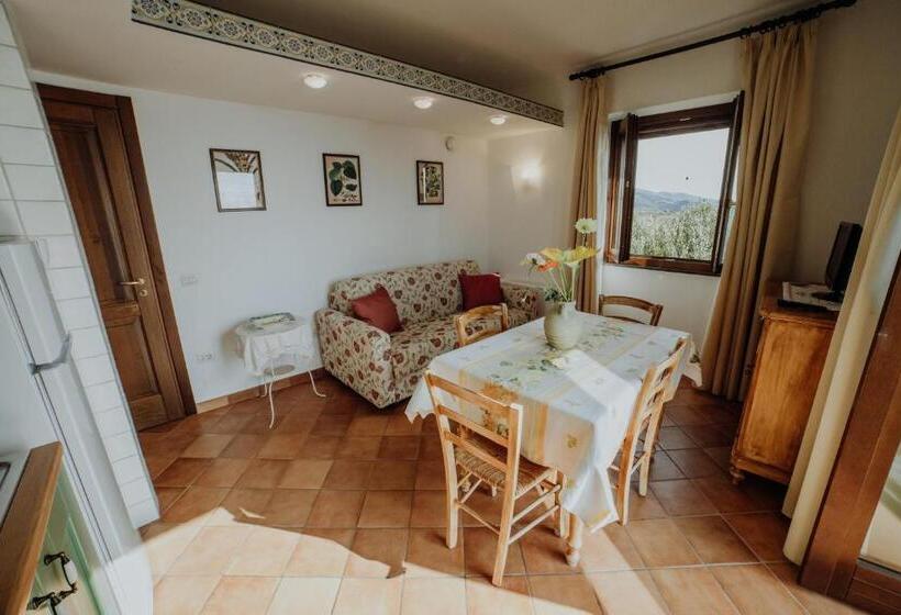 Апартаменты 1 Спальня с Террасой, Residenza Golfo Degli Ulivi