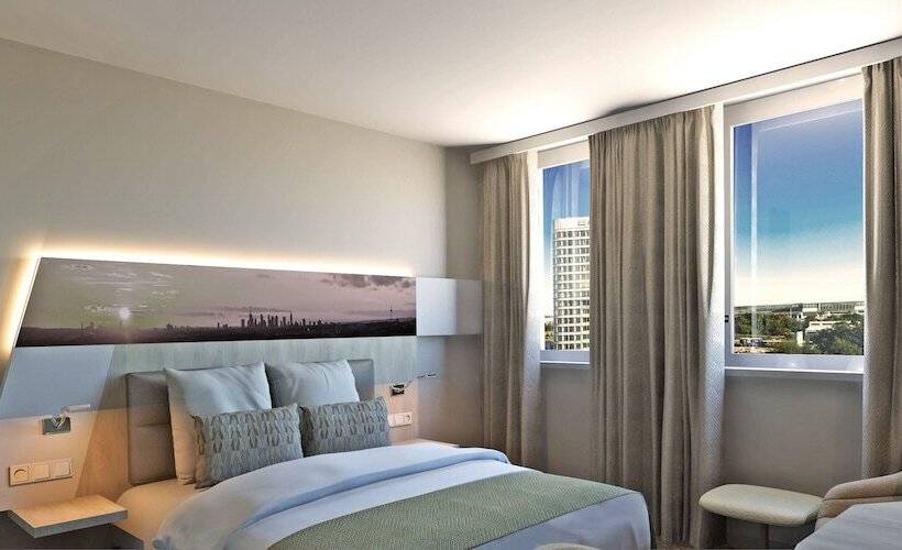 标准间带双人床, Holiday Inn Frankfurt Airport, An Ihg