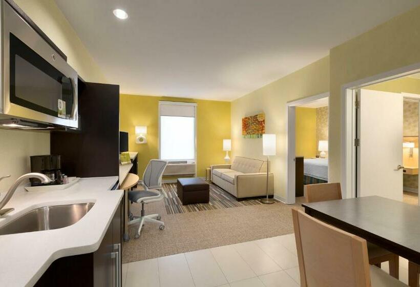 Suite Kingsize Bett, Home2 Suites By Hilton Houston Pasadena