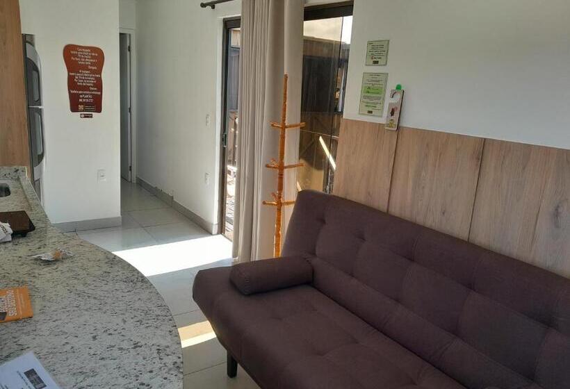 آپارتمان 1 خوابه با بالکن, Pousada Recanto Do Aconchego