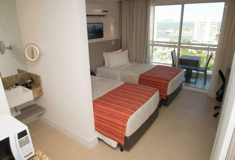 Номер Стандарт с Балконом, Ramada By Wyndham Macae Hotel & Suites