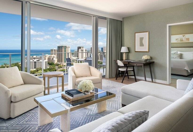 Люкс Premium 3 Спальни, The Ritzcarlton Residences, Waikiki Beach