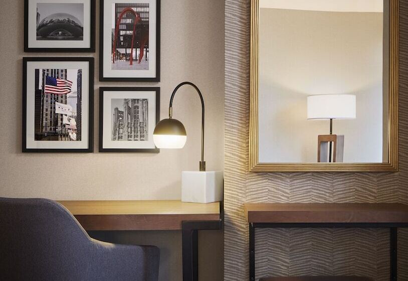 Quarto Standard 2 Camas Casal, Hampton Inn Chicago West Loop Fulton Market Area
