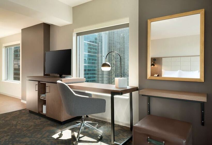 Quarto Standard Cama Casal para Deficientes, Hampton Inn Chicago West Loop Fulton Market Area