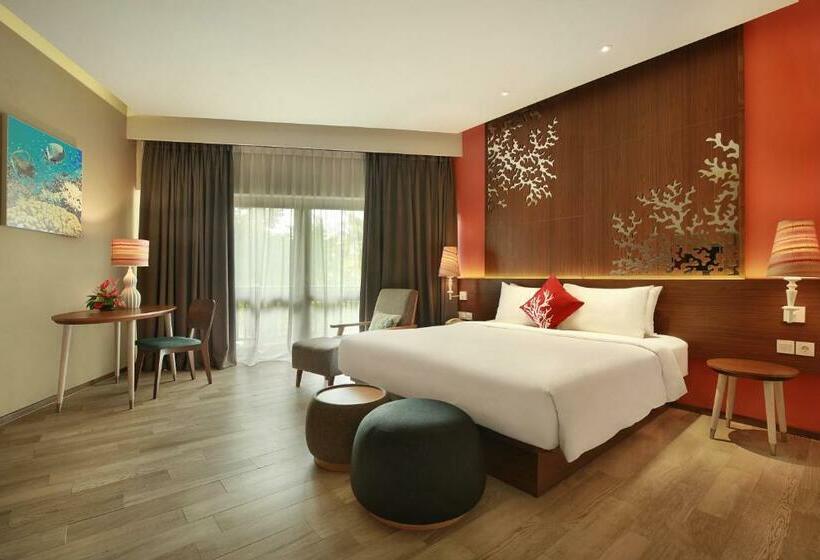 带露台的豪华间, Manado Tateli Resort And Convention