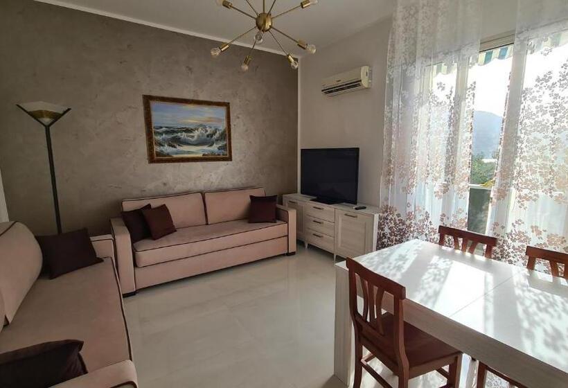1침실 디럭스 아파트 바다 전망, La Casa Del Mar Cefalù
