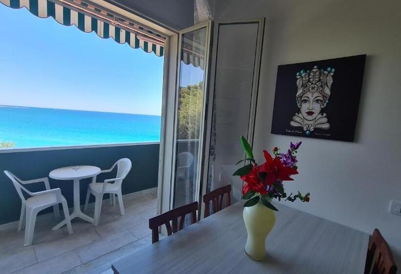 1침실 디럭스 아파트 바다 전망, La Casa Del Mar Cefalù