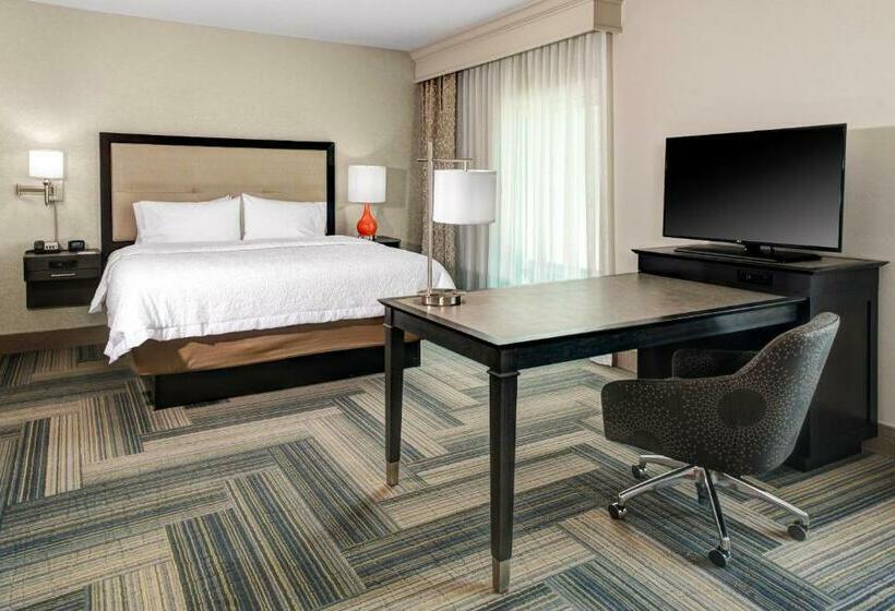 스탠다드 스튜디오 킹침대, Hampton Inn & Suites By Hilton Atlanta Perimeter Dunwoody