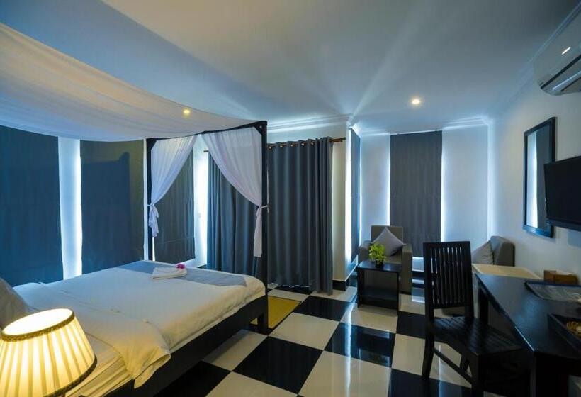 اتاق لوکس با چشم‌انداز شهر, Rithy Rine Angkor Residence