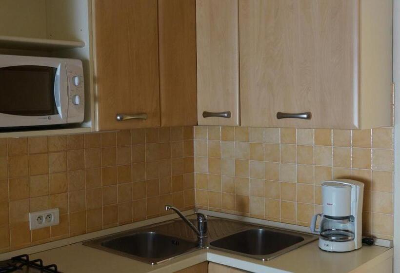 Апартаменты 1 Спальня, Résidence Les Castors