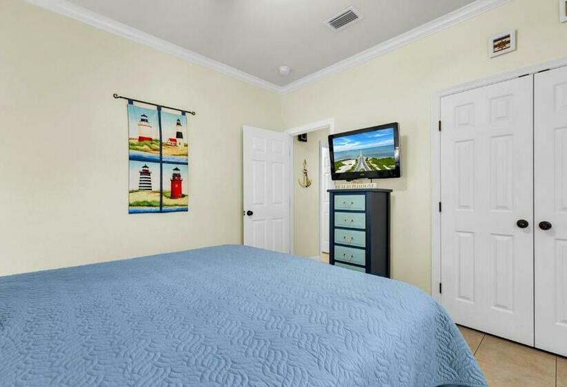 庭の見える１ベッドルームアパートメント, Rain Dancer By South Padre Condo Rentals