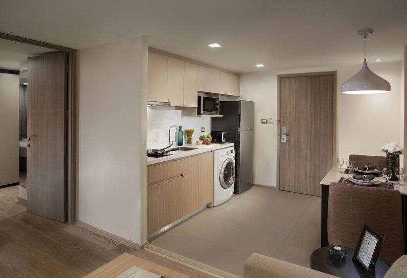 一ベッドルームエクゼクティブアパートメント, Somerset Ekamai Bangkok