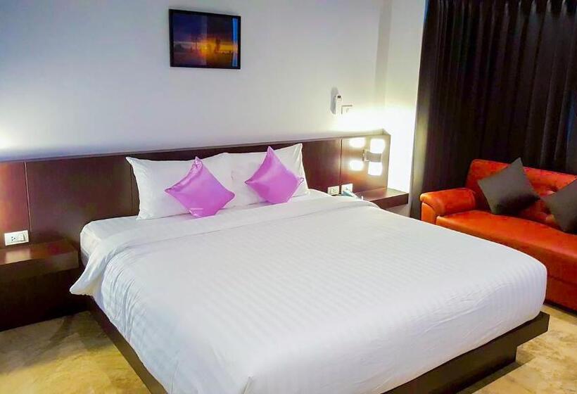 스탠다드 룸 킹사이즈 침대, Aziss Boutique Hotel   Sha Plus
