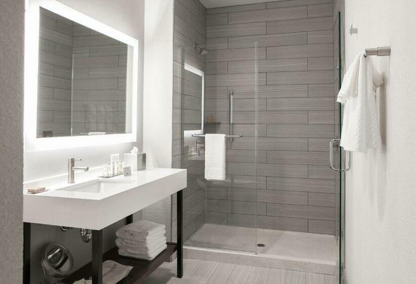 חדר סטנדרט עם מיטת קינג, Hilton Garden Inn Minneapolis University Area