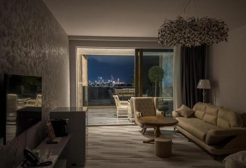 带1个卧室的带海景的公寓, Villa Elysium Park & Spa