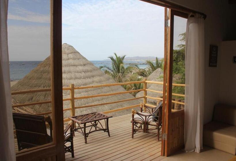 Номер Deluxe Вид на Море с Балконом, Soleil Bungalows