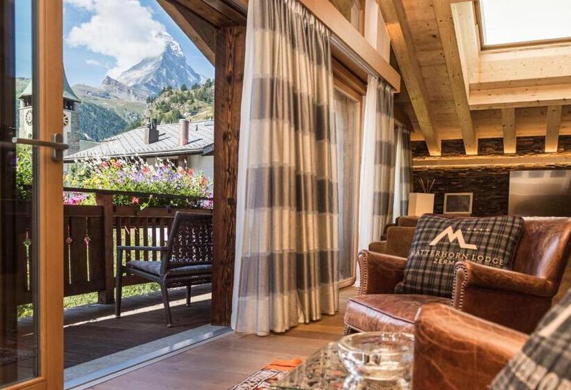 Апартаменты Пентхаус 1 Спальня, Matterhorn Lodge Boutique Hotel & Apartments