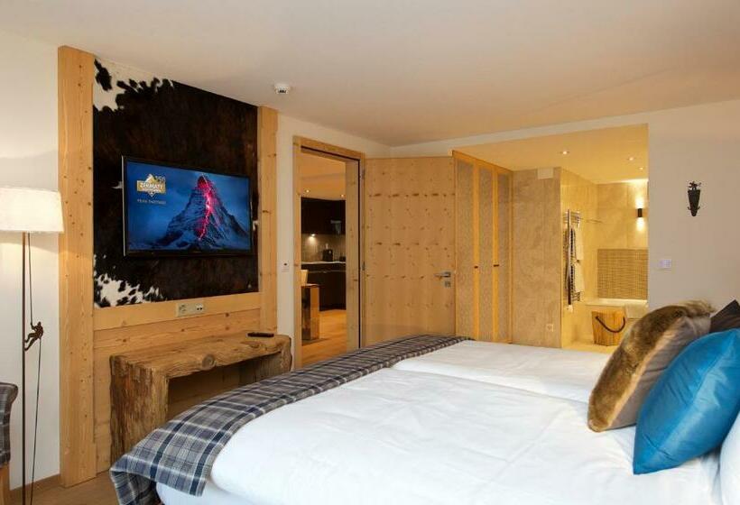 Апартаменты 1 Спальня с Видом, Matterhorn Lodge Boutique Hotel & Apartments