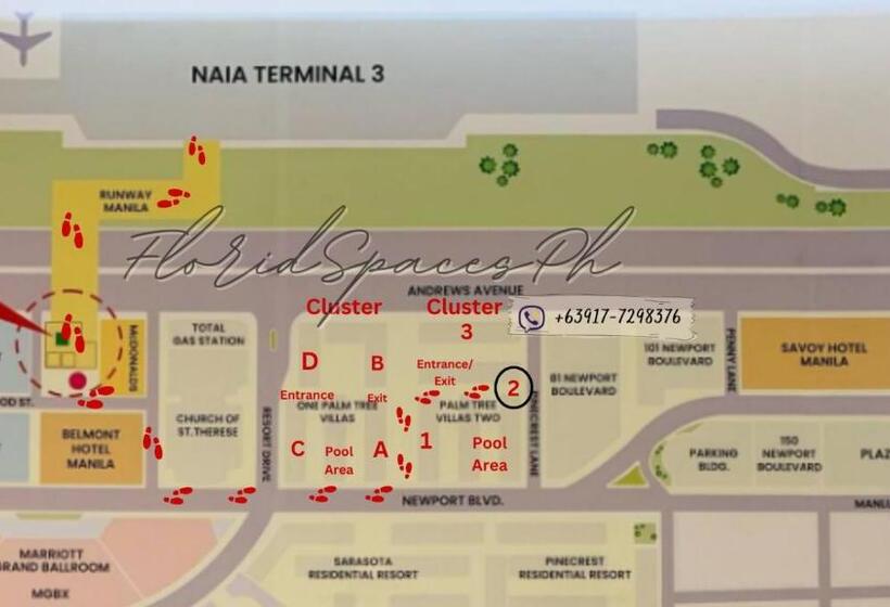 バルコニー付きスタンダードステューディオ, Studio 1st Fl With Balcony Across Terminal 3 Airport