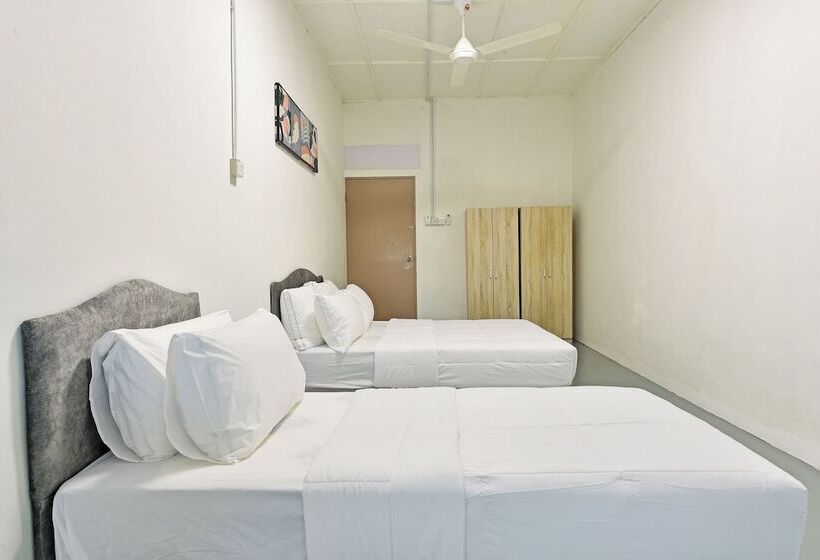 스탠다드 트리픔 룸 공동욕실, S Homestay By Oyo
